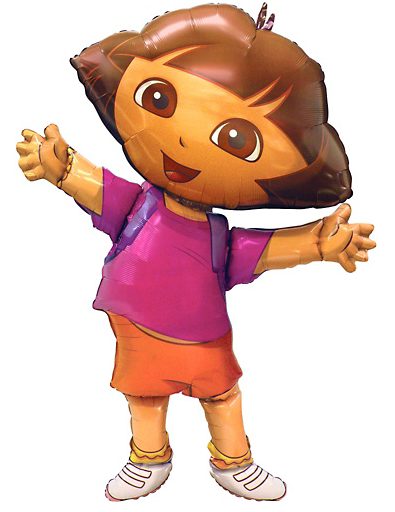 Balão Gigante de Ar Dora a Exploradora