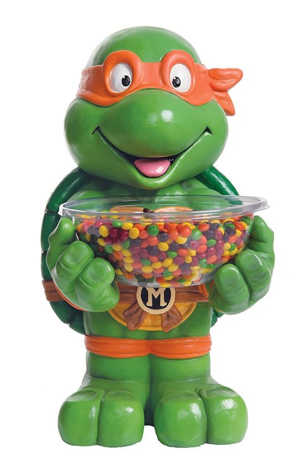 Porta Bala Baleiro Tartaruga Ninja Michelangelo Porta Bala Baleiro Tartaruga Ninja Michelangelo