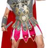 Fantasia Gladiador Grego Adulto Luxo
