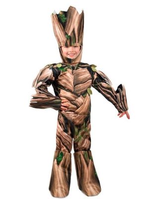 Fantasia Groot Guardiões da Galáxia Infantil Luxo Fantasia Groot Guardiões da Galáxia Infantil Luxo
