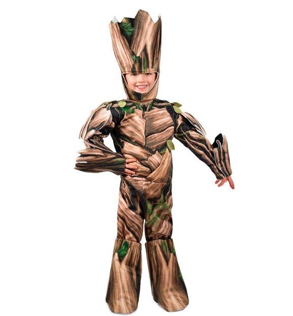 Fantasia Groot Guardiões da Galáxia Infantil Luxo Fantasia Groot Guardiões da Galáxia Infantil Luxo