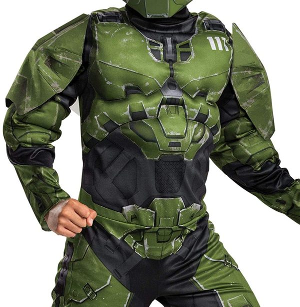 Fantasia Halo 3 Master Chief Luxo Infantil Fantasia Halo 3 Master Chief Luxo Infantil