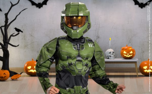 Fantasia Halo 3 Master Chief Luxo Infantil Fantasia Halo 3 Master Chief Luxo Infantil