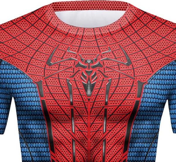 Camiseta Homem Aranha Adulto Atlética