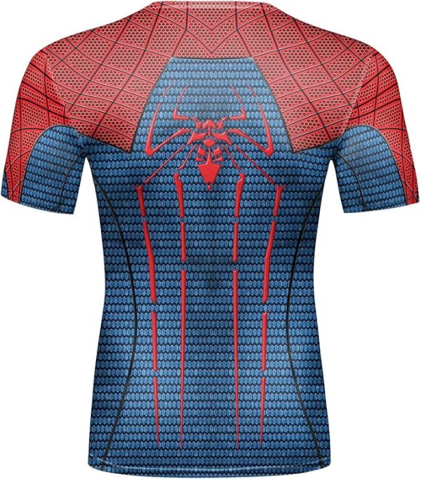 Camiseta Homem Aranha Adulto Atlética