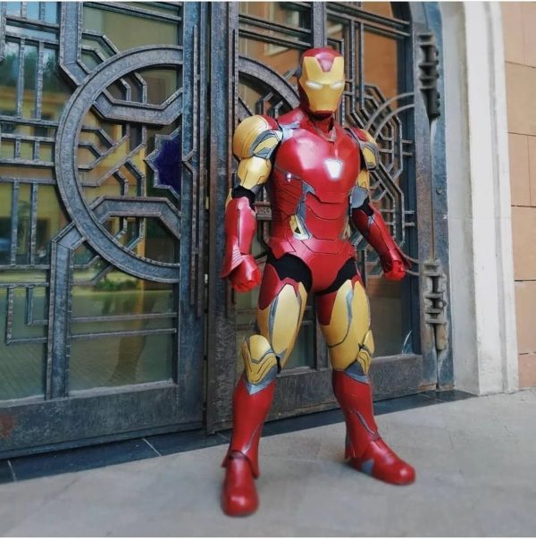 Fantasia Homem de Ferro Adulto Luxo Profissional