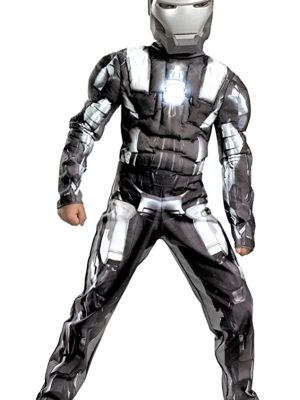 Fantasia Homem de Ferro Infantil Músculos Patriot Fantasia Homem de Ferro Infantil Músculos Patriot