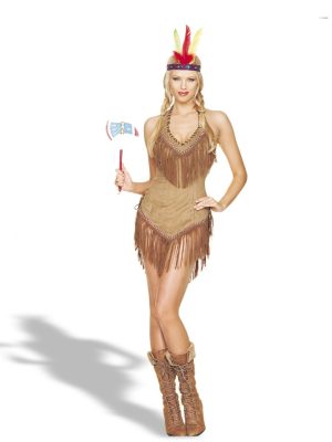 Fantasia Adulto Feminino de India Pocahontas Fantasia Adulto Feminino de India Pocahontas