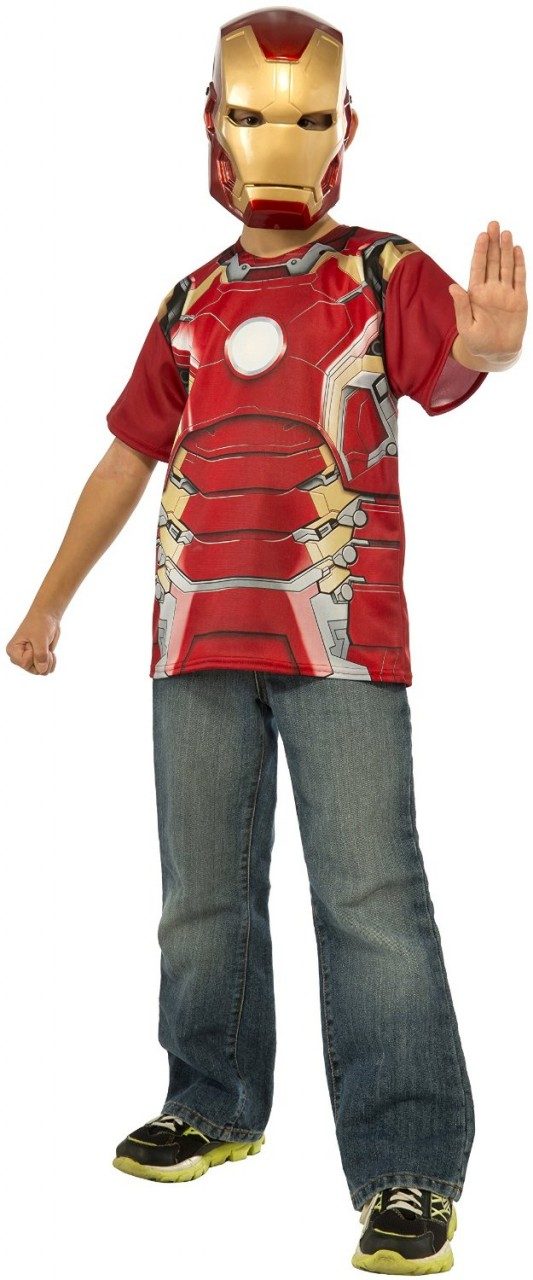 Camiseta do Homem da Ferro Infantil Camiseta do Homem da Ferro Infantil