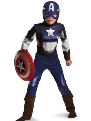 Capitão América Fantasia Infantil Capitão América Fantasia Infantil