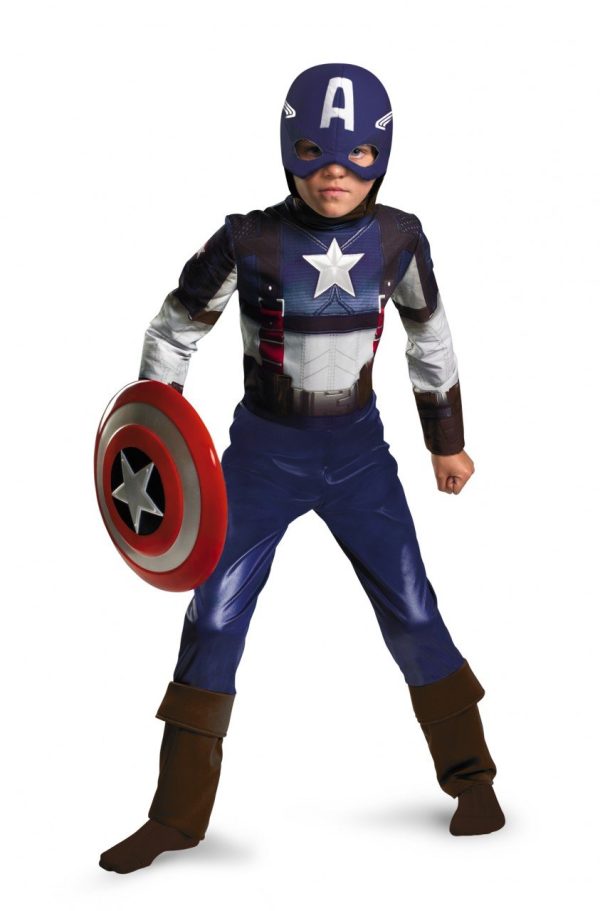 Capitão América Fantasia Infantil