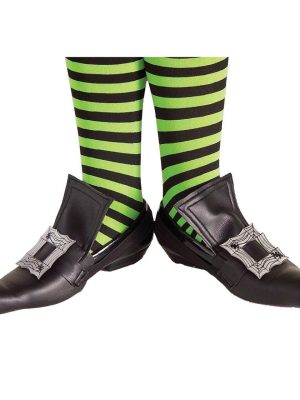 Cobertura de Sapatos de Bruxa Infantil