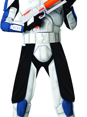 Fantasia Adulto Clone Trooper Líder Rex Luxo Star Wars Fantasia Adulto Clone Trooper Líder Rex Luxo Star Wars
