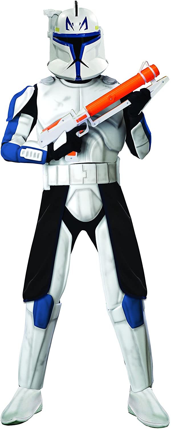Fantasia Adulto Clone Trooper Líder Rex Luxo Star Wars Fantasia Adulto Clone Trooper Líder Rex Luxo Star Wars
