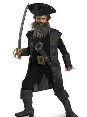 Fantasia Barba Negra Infantil Fantasia Barba Negra Infantil