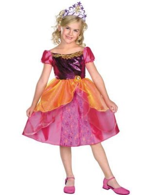 Fantasia Barbie Liana Castelo de Diamante Luxo Fantasia Barbie Liana Castelo de Diamante Luxo