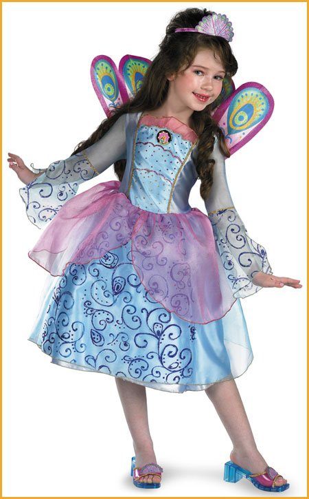Fantasia Barbie Rosella Princesa da Ilha Luxo