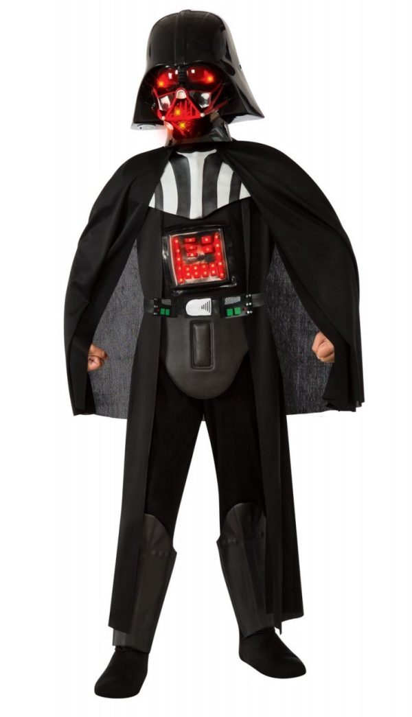 Fantasia Darth Vader Star Wars com Luz Infantil Fantasia Darth Vader Star Wars com Luz Infantil