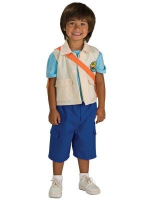 Fantasia Diego Infantil Dora a Exploradora Luxo Fantasia Diego Infantil Dora a Exploradora Luxo