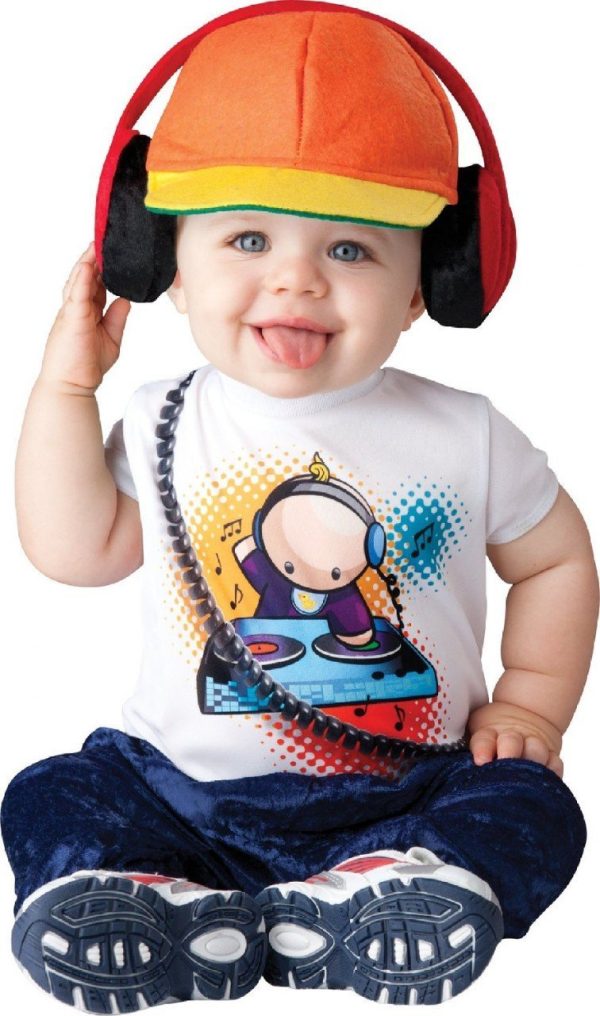 Fantasia Disk Jockey Musica Bebê Fantasia Disk Jockey Musica Bebê