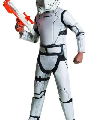 Fantasia Flametrooper Star Wars Luxo Infantil Despertar da Força