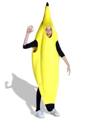 Fantasia Fruta Banana Infantil Luxo Fantasia Fruta Banana Infantil Luxo