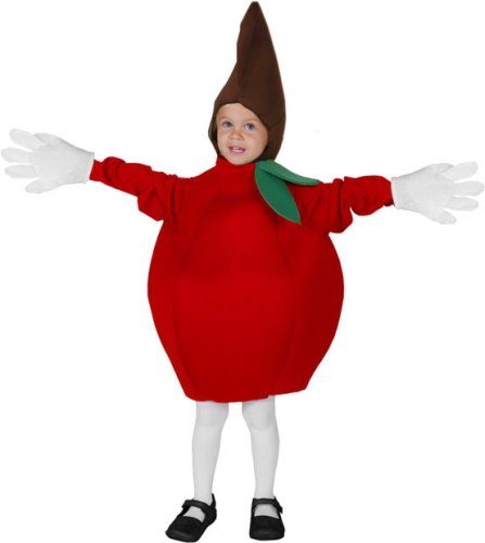Fantasia Fruta Maça Infantil