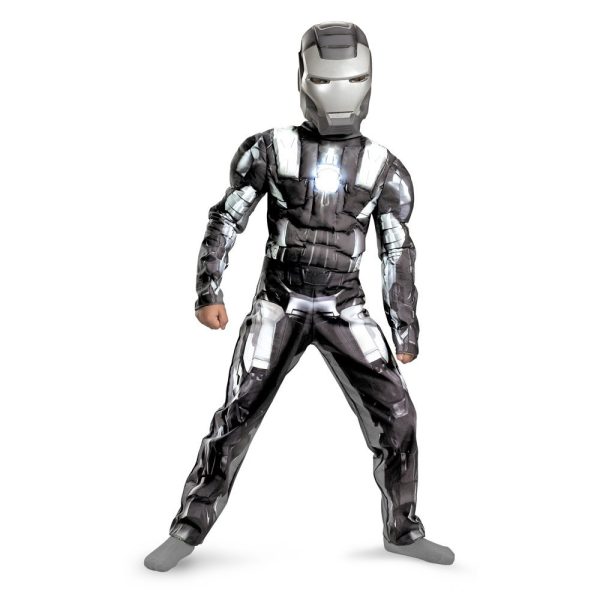 Fantasia Homem de Ferro Infantil Músculos Máquina de Guerra Fantasia Homem de Ferro Infantil Músculos Máquina de Guerra