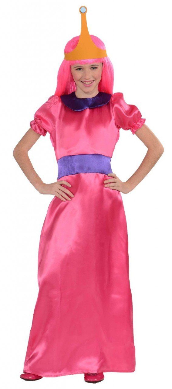 Fantasia Hora da Aventura Princesa Jujuba Luxo Infantil Fantasia Hora da Aventura Princesa Jujuba Luxo Infantil