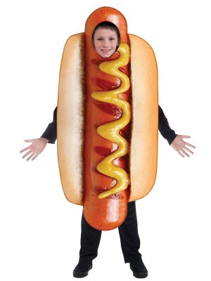Fantasia Hot Dog Cachorro Quente Luxo Infantil Fantasia Hot Dog Cachorro Quente Luxo Infantil