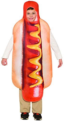 Fantasia Hot Dog Cachorro Quente Luxo Infantil Fantasia Hot Dog Cachorro Quente Luxo Infantil