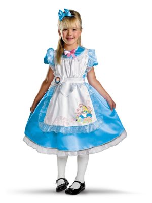 Fantasia Infantil Alice no País das Maravilhas Luxo Fantasia Infantil Alice no País das Maravilhas Luxo