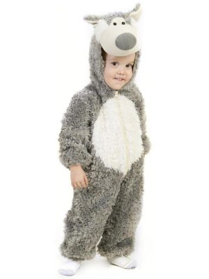 Fantasia Infantil Bebê Lobo Adorável Fantasia Infantil Bebê Lobo Adorável
