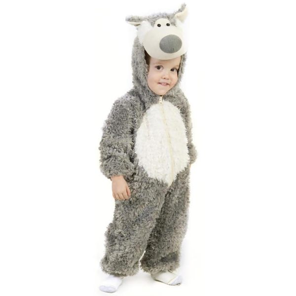 Fantasia Infantil Bebê Lobo Adorável Fantasia Infantil Bebê Lobo Adorável