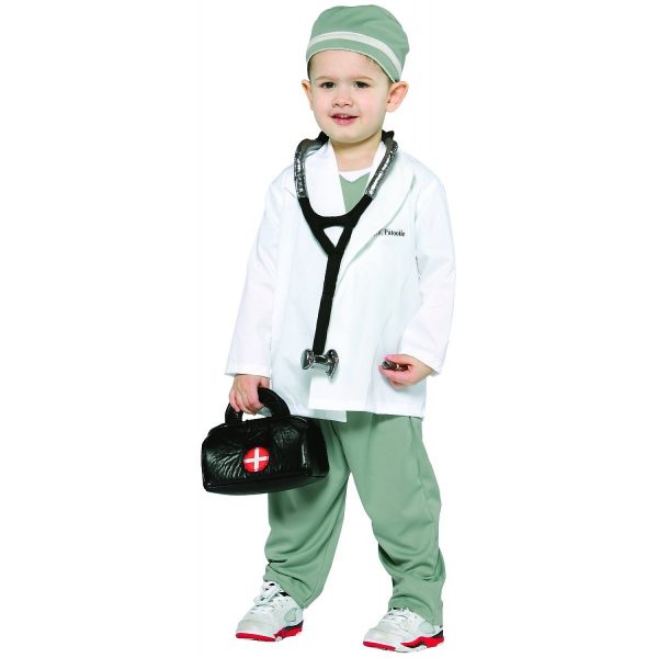 Fantasia Infantil Bebê Médico Luxo Fantasia Infantil Bebê Médico Luxo