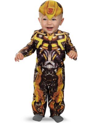 Fantasia Infantil Bebê Transformers Bumblebee