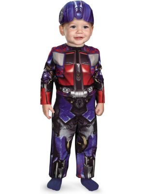 Fantasia Infantil Bebê Transformers Optimus Prime