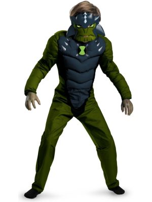 Fantasia Infantil Ben 10 Humungousaur Enormossauro Luxo Fantasia Infantil Ben 10 Humungousaur Enormossauro Luxo