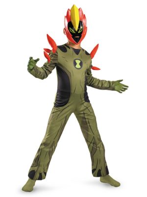 Fantasia Infantil Ben 10 Swampfire Fogo Selvagem Luxo Fantasia Infantil Ben 10 Swampfire Fogo Selvagem Luxo