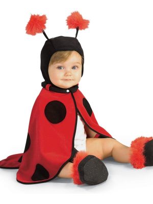 Fantasia Infantil Capa da Joaninha Luxo Fantasia Infantil Capa da Joaninha Luxo