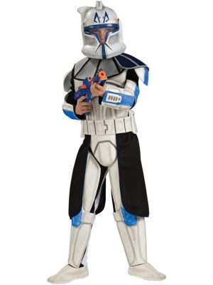 Fantasia Infantil Clone Trooper Líder Rex Luxo Star Wars