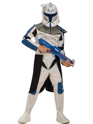 Fantasia Infantil Clone Trooper Líder Rex Star Wars Fantasia Infantil Clone Trooper Líder Rex Star Wars