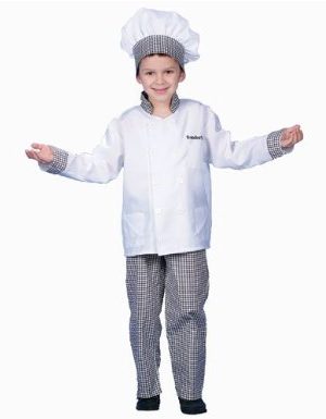 Fantasia Infantil Cozinheiro Chef de Cozinha Clássico Fantasia Infantil Cozinheiro Chef de Cozinha Clássico