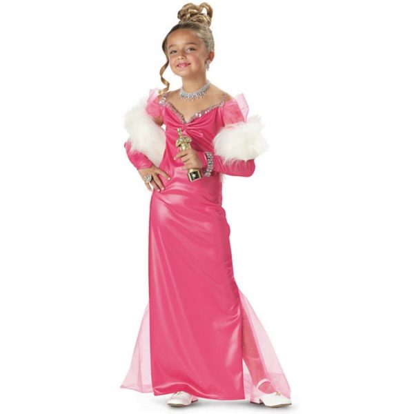 Fantasia Infantil Estrela de hollywood Luxo Fantasia Infantil Estrela de hollywood Luxo