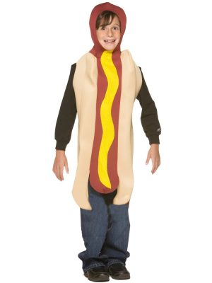 Fantasia Infantil Hot Dog Cachorro Quente Luxo Fantasia Infantil Hot Dog Cachorro Quente Luxo
