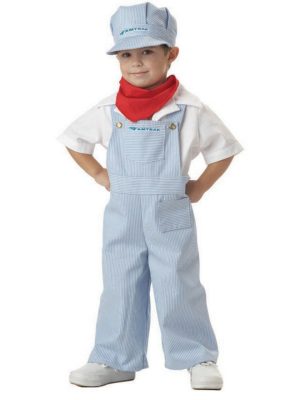 Fantasia Infantil Maquinista de Trem Clássica
