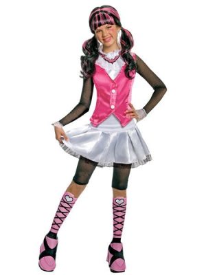 Fantasia Infantil Monster High Draculaura Luxo