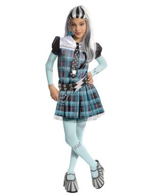 Fantasia Infantil Monster High Frankie Stein Luxo