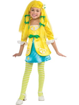 Fantasia Infantil Moranguinho Torta de Limão Clássica Luxo Fantasia Infantil Moranguinho Torta de Limão Clássica Luxo