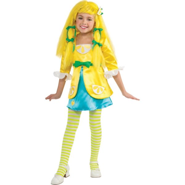 Fantasia Infantil Moranguinho Torta de Limão Clássica Luxo Fantasia Infantil Moranguinho Torta de Limão Clássica Luxo